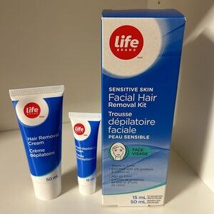 NWT Life Brand Facial Hair Removal kit